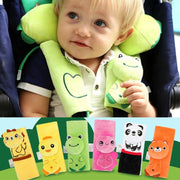 kids cartoon plush seat belt covers, view 8 - MRSLM