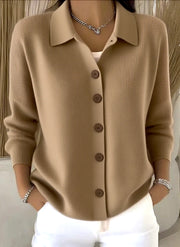 women's button knit cardigan, view 13 - MRSLM