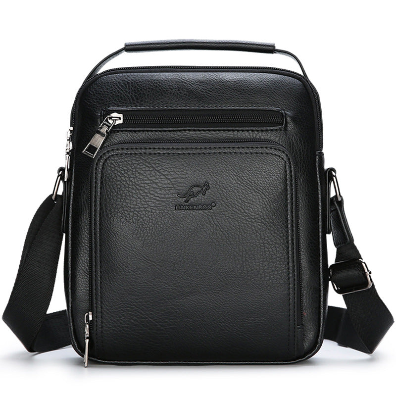 men's fashion casual shoulder bag, view 3 - MRSLM