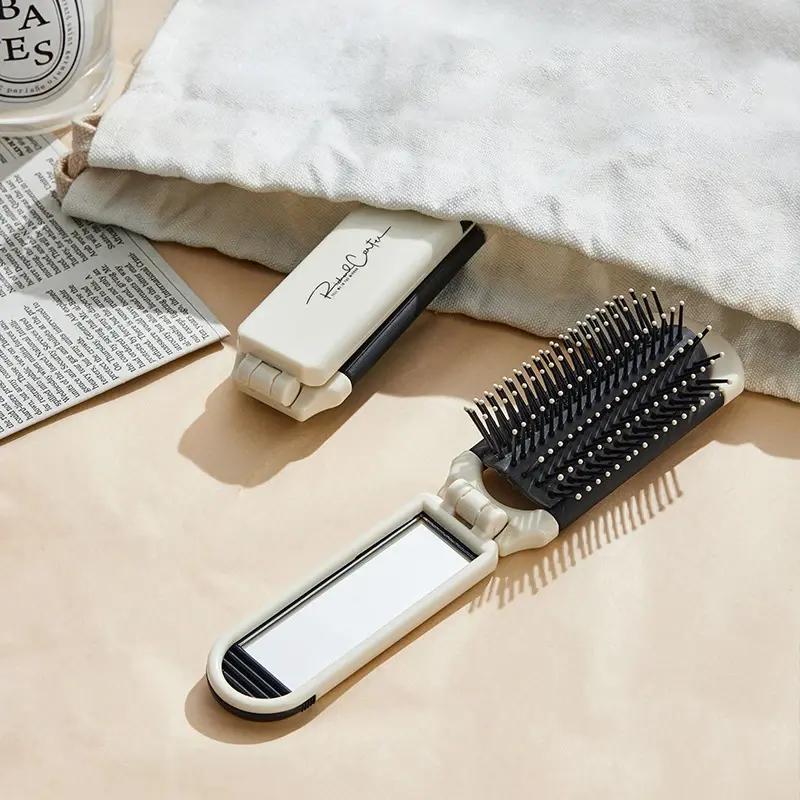 portable folding hairbrush - MRSLM