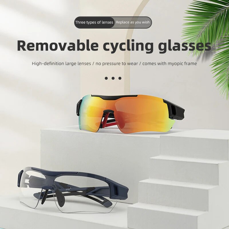 polarized cycling sunglasses, view 10 - MRSLM