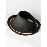 summer raffia visor cap, view 3 - MRSLM