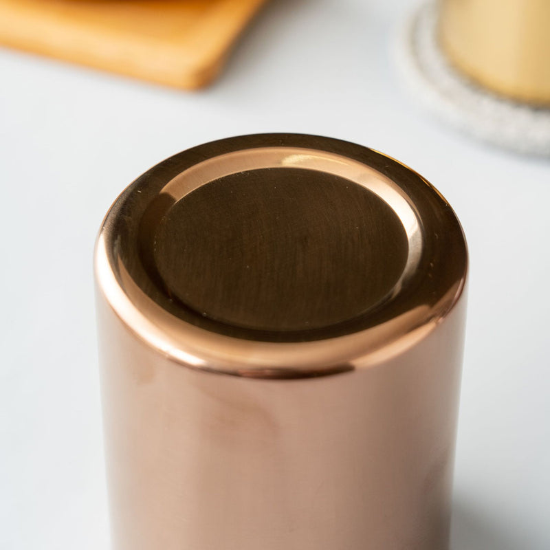 stainless steel cylinder pen holder, view 10 - MRSLM