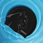 silicone swim cap, view 3 - MRSLM