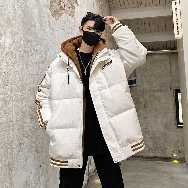 men's fake two-piece winter jacket - MRSLM