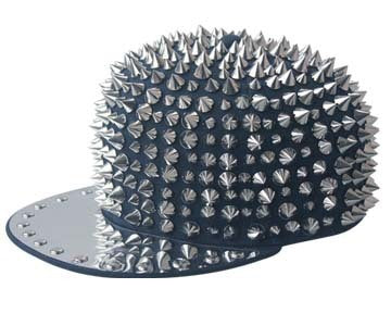 punk pointed rivet hip hop hat, view 22 - MRSLM