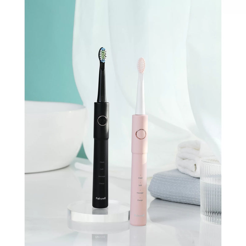 sonic electric toothbrush with 8 heads, view 4 - MRSLM