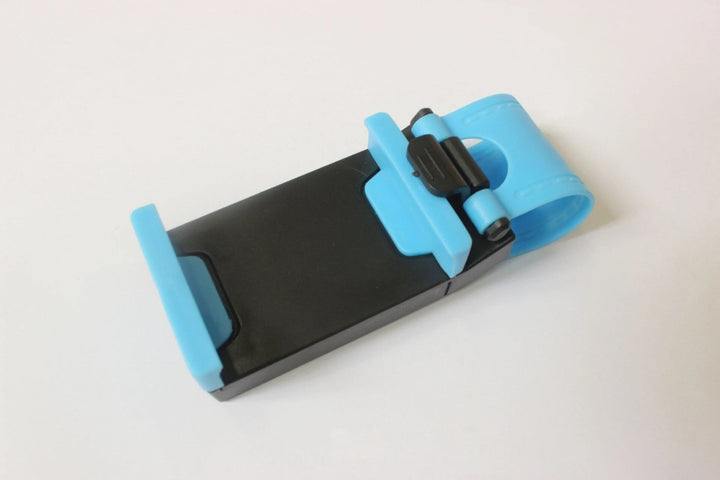 Universal Car &amp; Bike Steering Wheel Phone Mount - GPS/Navigation Holder