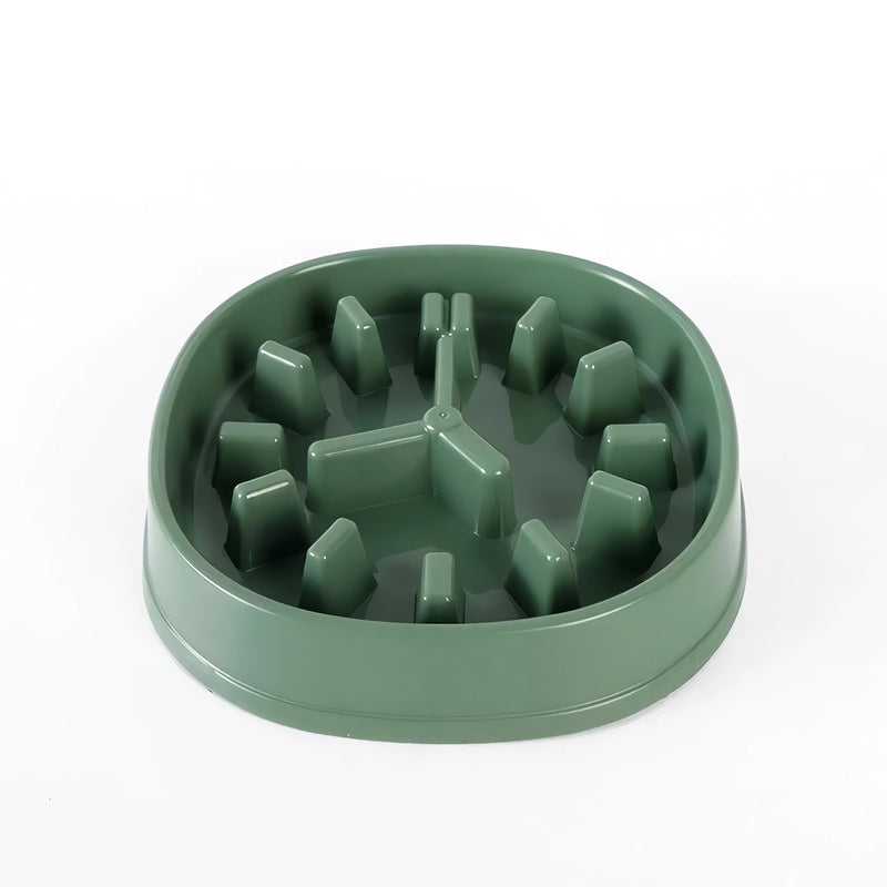 slow feeder dog bowl, view 2 - MRSLM