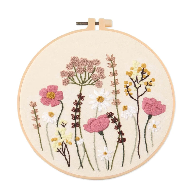 Beginner floral embroidery kit, view 8 - MRSLM