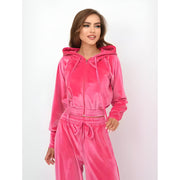 women's velvet two-piece sports set, view 2 - MRSLM