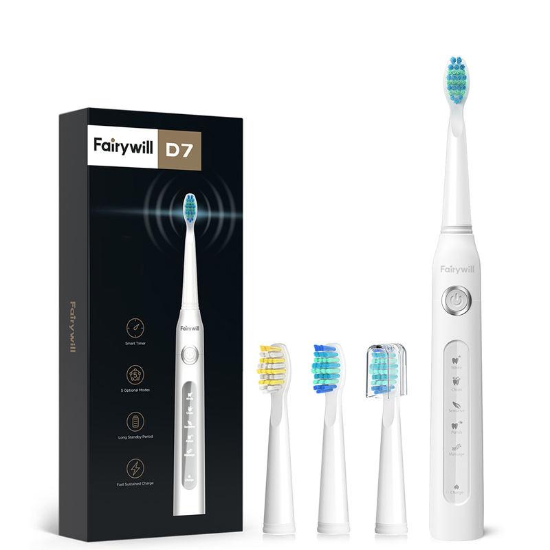 electric sonic toothbrush, view 4 - MRSLM