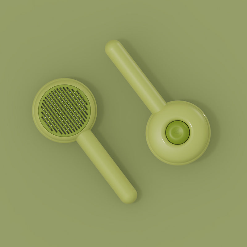 hamburger cat brush comb, view 5 - MRSLM