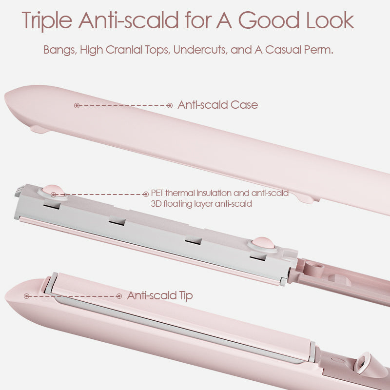 2-in-1 hair straightener and curler, view 5 - MRSLM