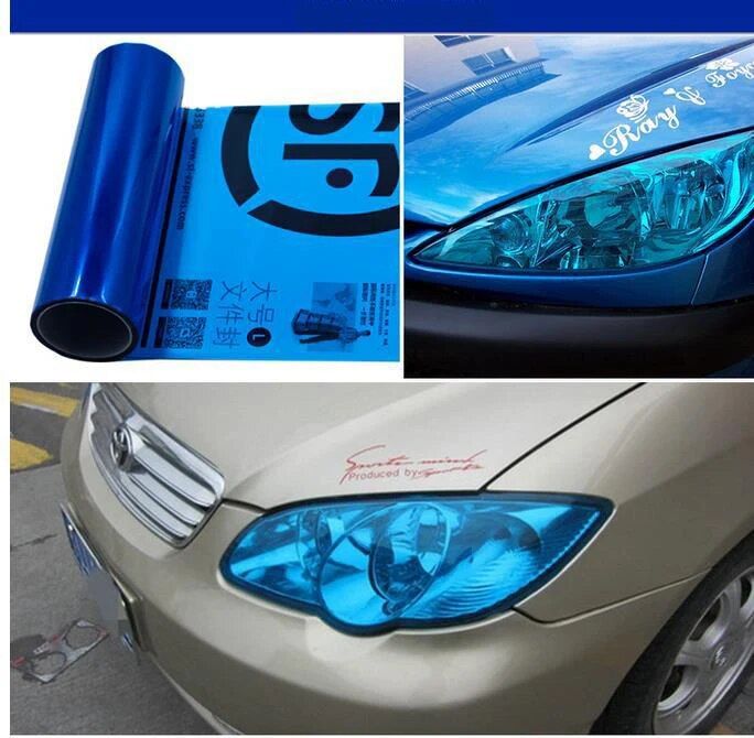car headlight tint film, view 2 - MRSLM