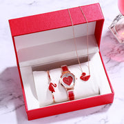 ladies slim leather strap watch sapphire glass, view 8 - MRSLM
