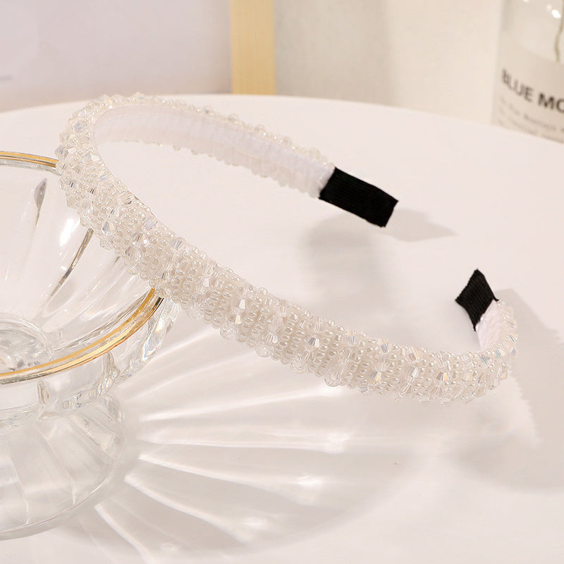 rhinestone crystal headband, view 13 - MRSLM