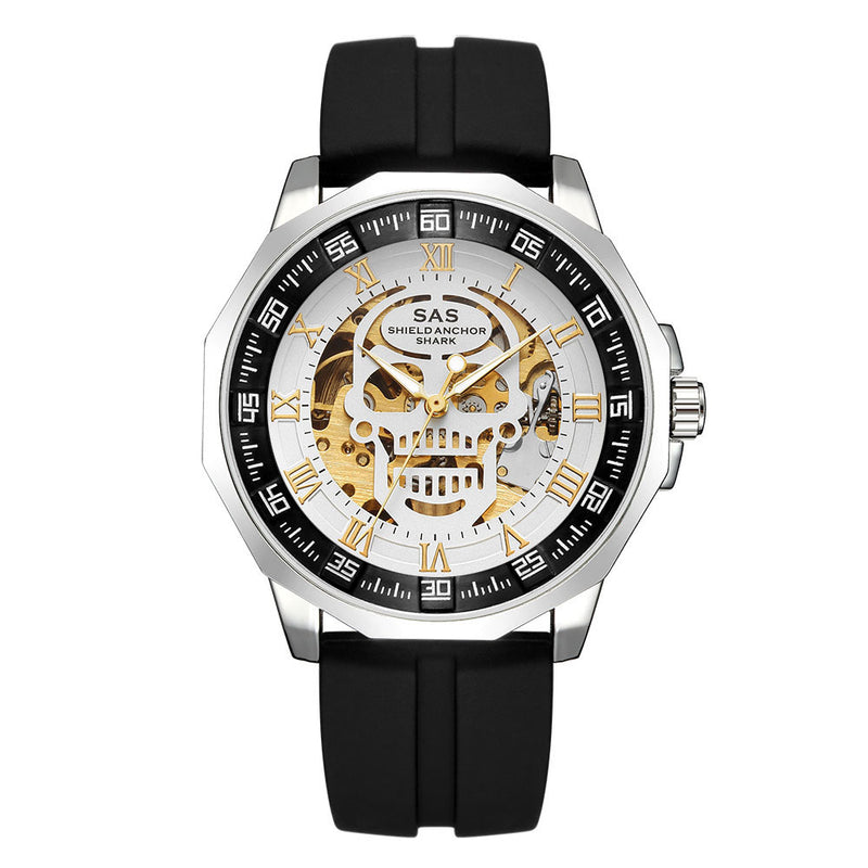 Men's hollow mechanical watch, view 3 - MRSLM