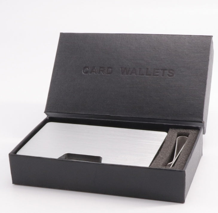 aluminum credit card holder, view 8 - MRSLM