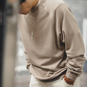 men's o-neck pullover hoodie, view 8 - MRSLM