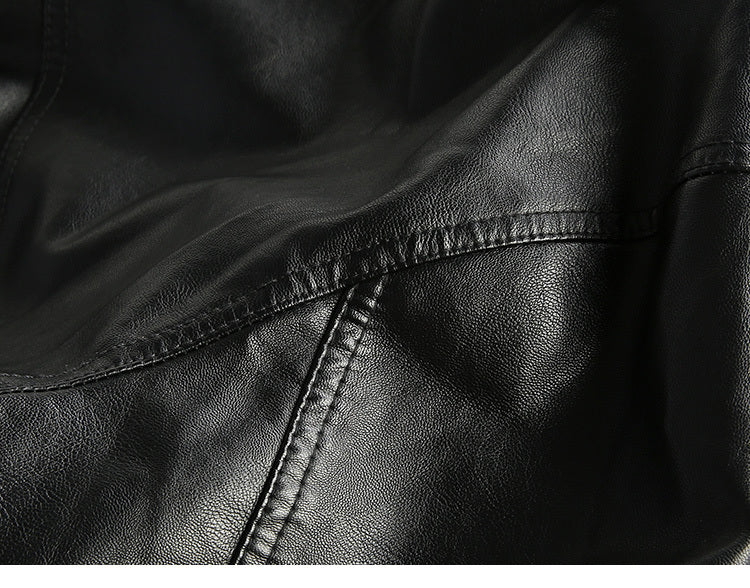 PU leather jacket, view 8 - MRSLM