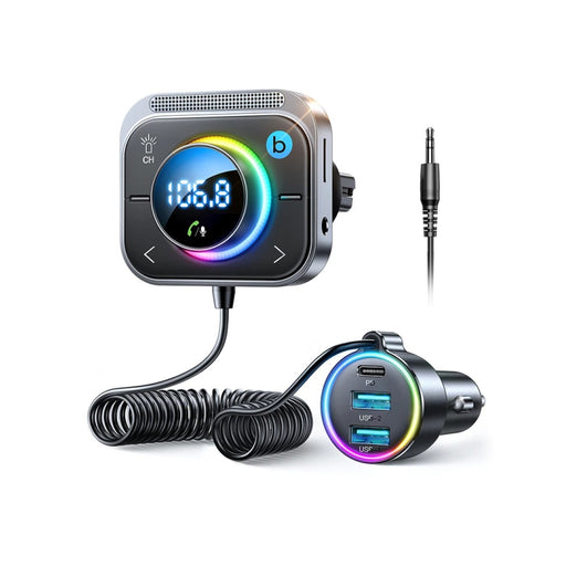 bluetooth 5.3 FM transmitter with AUX - MRSLM