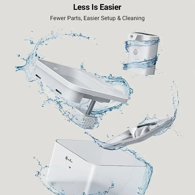 stainless steel cat water fountain, view 5 - MRSLM
