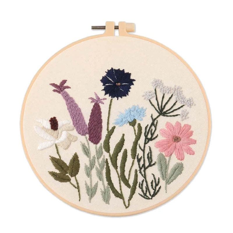 Beginner floral embroidery kit, view 9 - MRSLM