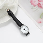 Leather strap quartz watch, view 6 - MRSLM