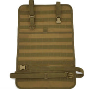 Tactical car seat organizer with Molle pouches, view 3 - MRSLM