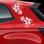 Floral dot windshield and body vinyl decal, view 2 - MRSLM
