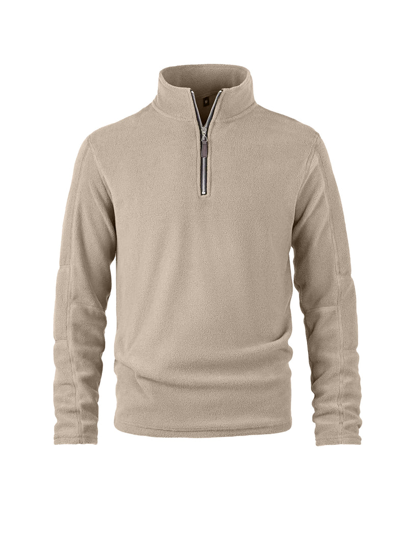 Men's half-zip polar fleece pullover, view 11 - MRSLM