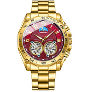 Men's hollow mechanical watch, multi-function, view 11 - MRSLM