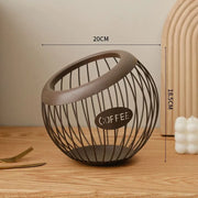 metal snack storage basket, view 5 - MRSLM