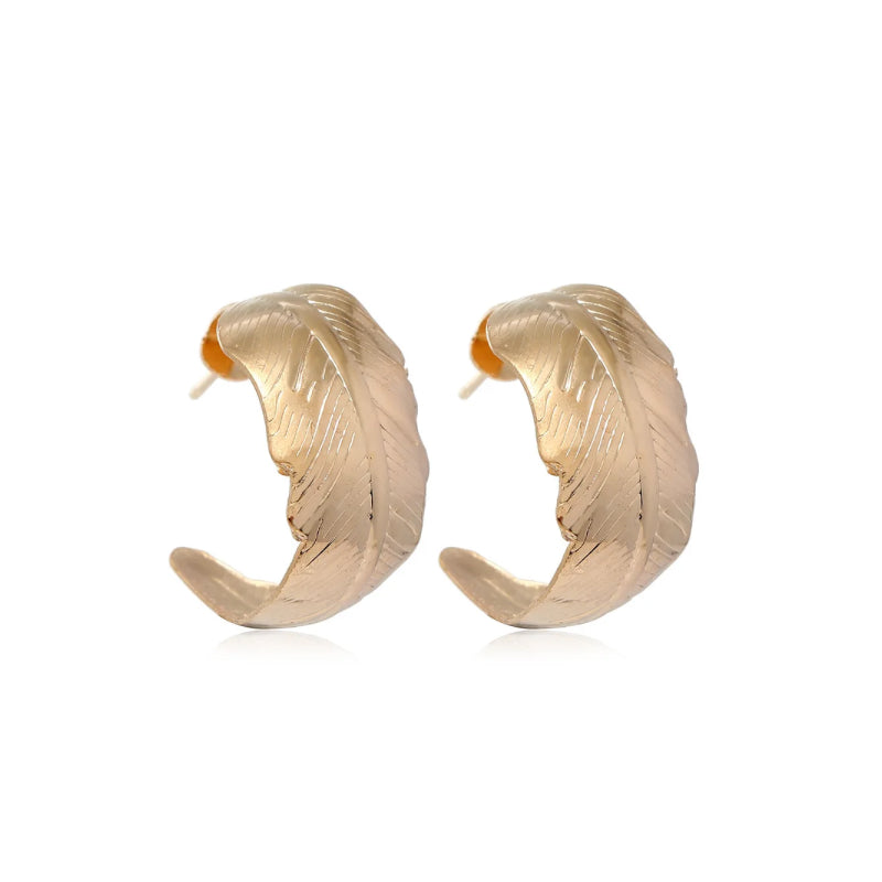 vintage plant drop earrings, view 3 - MRSLM