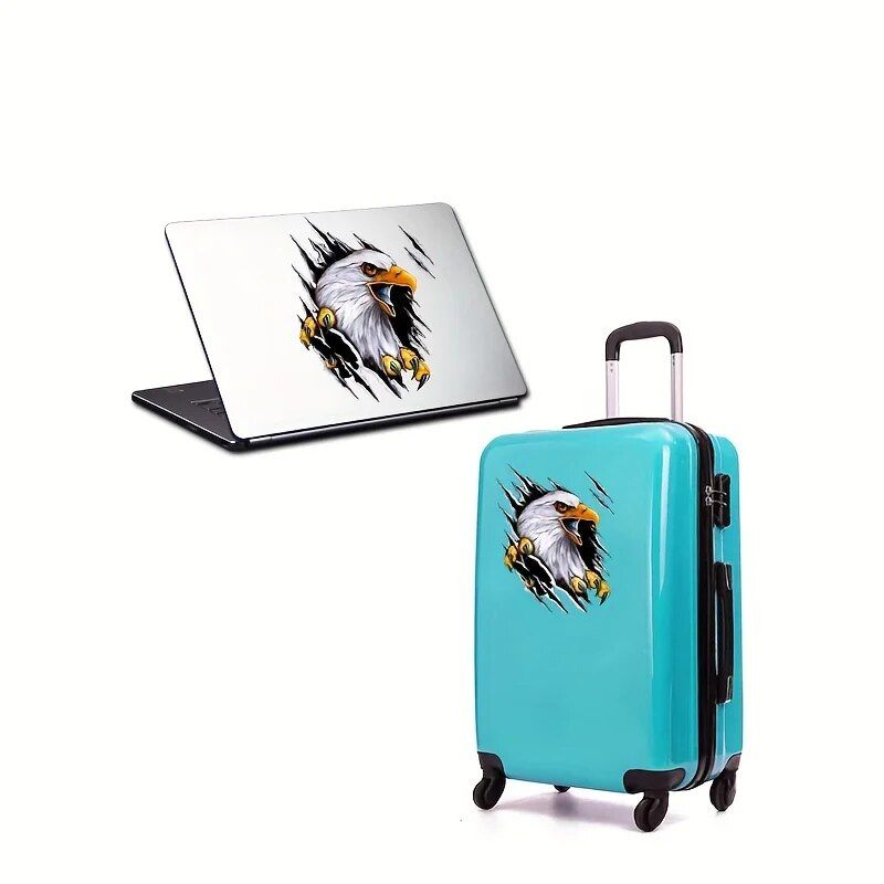 universal cartoon eagle vehicle sticker, view 7 - MRSLM
