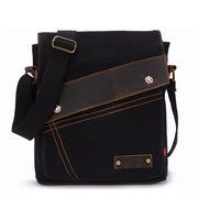retro canvas vertical crossbody bag, view 8 - MRSLM