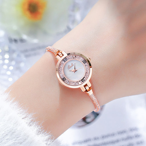 Women's rose gold bracelet watch - MRSLM