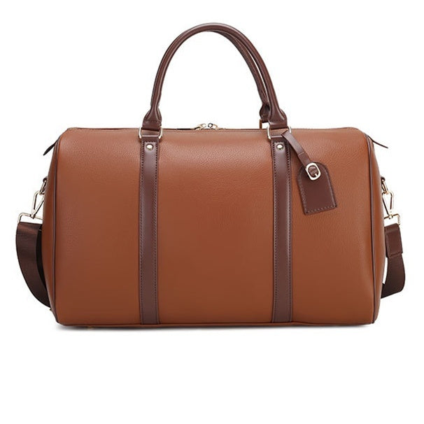 PU leather travel gym bag, view 3 - MRSLM