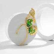 butterfly ear cuff earrings, view 6 - MRSLM