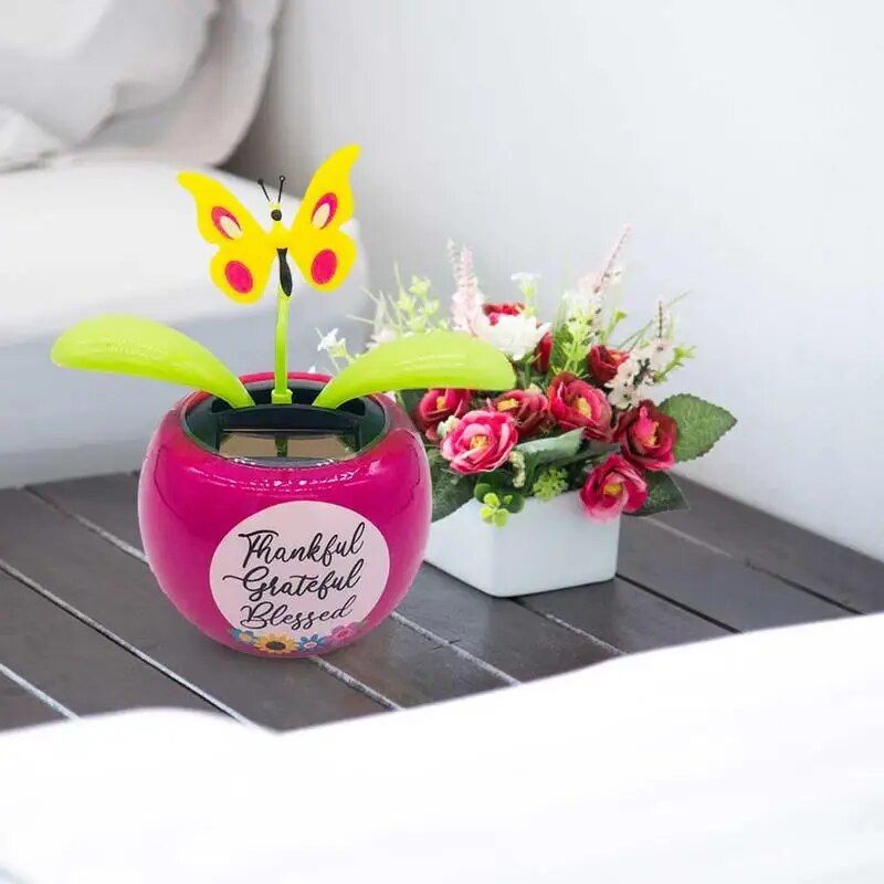 solar dancing flower bobblehead, view 12 - MRSLM