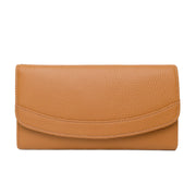 women's long leather clutch, view 6 - MRSLM