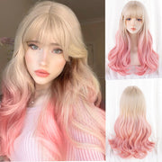 Long curly cosplay wig, view 9 - MRSLM