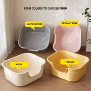 leak proof cat litter basin, view 8 - MRSLM