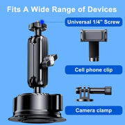 2-in-1 car phone and sports camera holder, view 2 - MRSLM