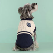 striped puppy dog sweater, view 7 - MRSLM
