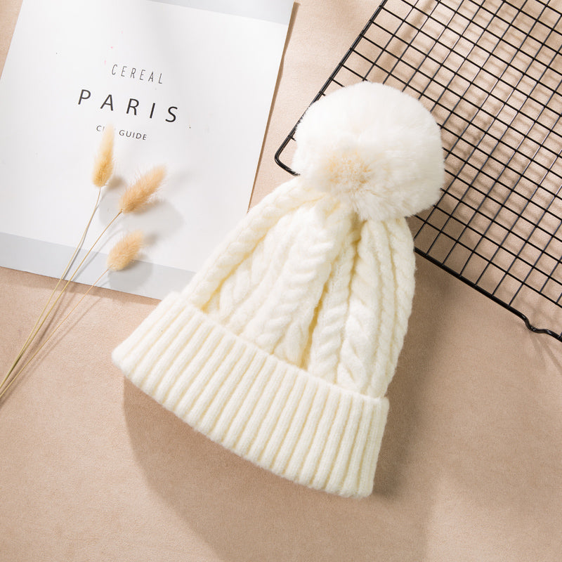 women's winter knitted hat, view 5 - MRSLM