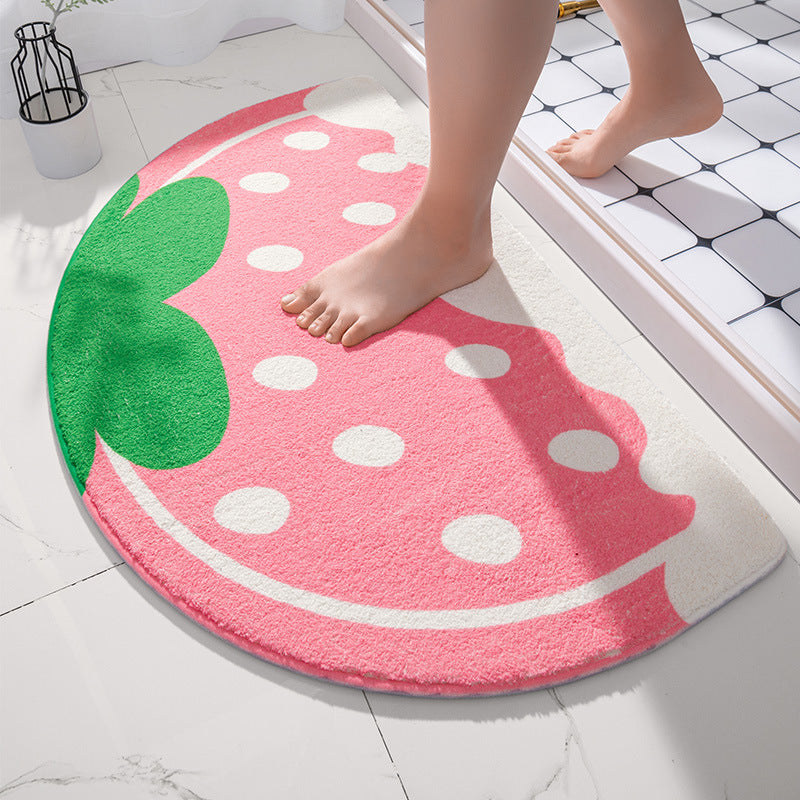 flower greeting mat, view 8 - MRSLM