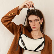shoulder and crossbody baguette bag, view 11 - MRSLM