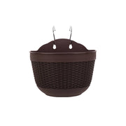 modern hanging flower basket set, view 2 - MRSLM